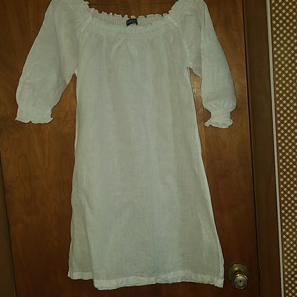 White little dress